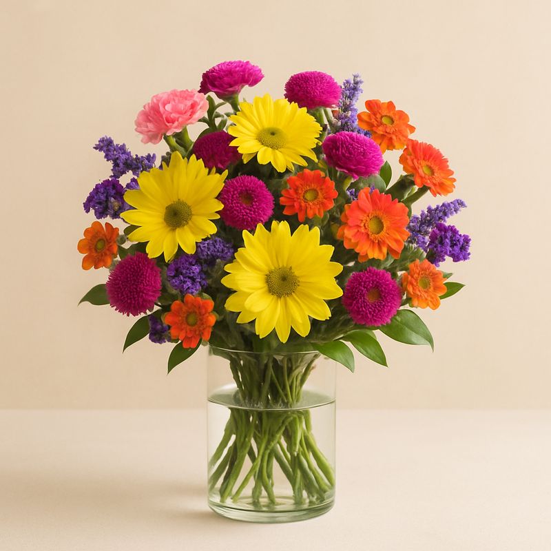 Happy Face Daisy Mug