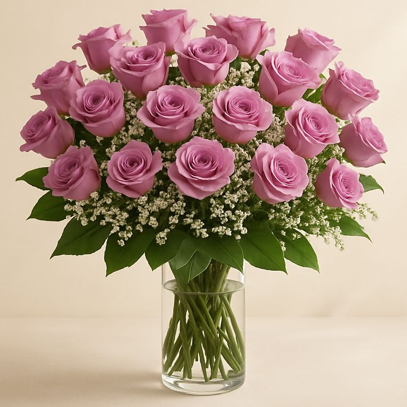 Blushing Long Stem Pinks