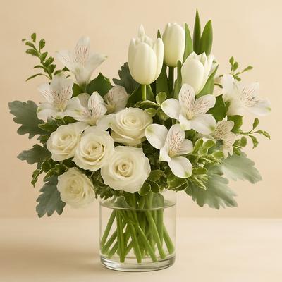 Divine White Mosaic